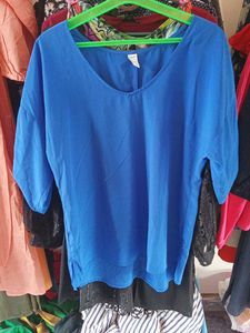 Classy Blue Top
