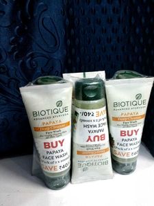 Biotique Papaya Deep Cleanse Face Wash