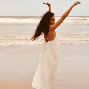 Zara Limited Edition Cotton Bohemian Maxi Dress