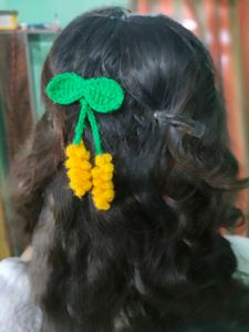 Cute Crochet Hair Clip