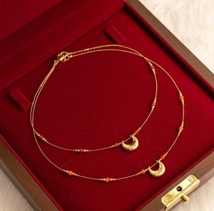 Gold Moon Necklace set 2