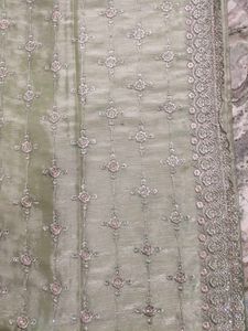 Saare With Blouse And Satin Petticoat