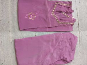 Beautiful Stitched Kurta Set For Party Wear