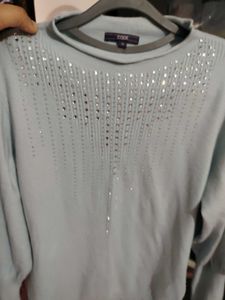 Code Embellished Top