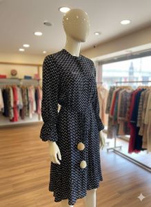 Elegant Print Dress 💙💙