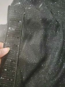 Beautiful 😍 Black Sari New