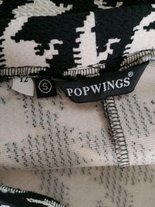 Houndstooth Pencil Skirt