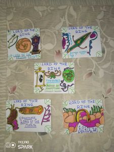 Lord Of The Ring. VIP CARDS.