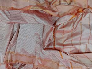 Light Pink Kanjeevaram Silk Saree