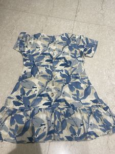 Floral Button-Down Dress