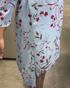 Blue Cotton Dress