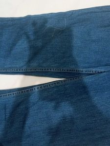 Denim Jeans and cute fury jacket combo