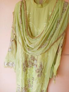 NEW PAKISTANI HEAVY WORK 3 PCS SUIT SET
