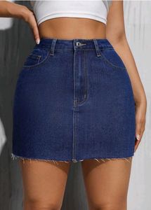 Denim Mini Skirt