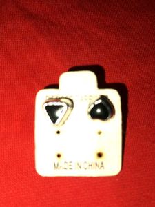 Triangle &amp; Abstract Shape Stud Earrings