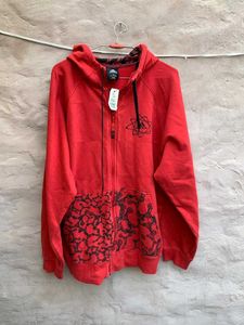 Adidas orignal with tag Red Zip-Up Hoodie
