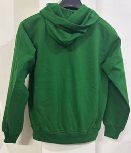 Green Zip-Up Hoodie