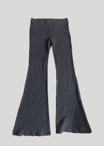 Gray Flare Leggings
