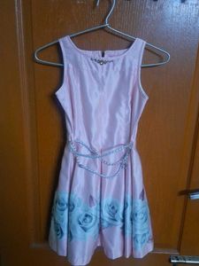 Girls Pink Dress &amp; Jacket Set