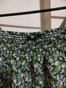 FIG Floral Print Square-Neck Top For Women