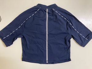 SUPERDRYHigh-Neck Running Crop Top