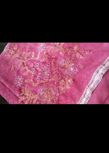 🥰Never Worn Embroidery Work Saree🥰