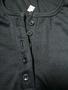 Black Long Sleeve Top