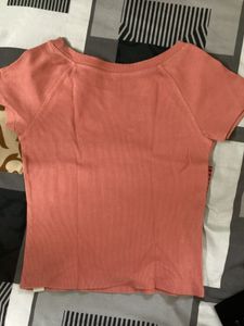 Cute Coral &#39;Believe&#39; Tee