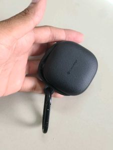 CASEOLOGY Spigen Earbuds Case Cover  (Matte Black)