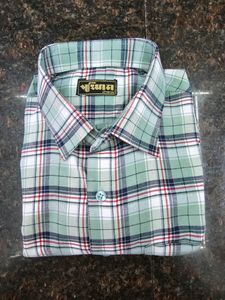 SALE Unused New Falalen Checked Shirt For Men