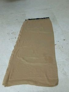 Tan Sheer Maxi Skirt
