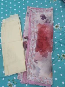 Tabby Silk Floral Kurta Set