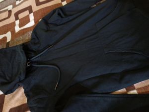Bewakoof Jet Black Fleece Hoodie