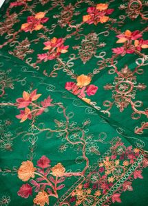 New Kashmiri Embroidered Woollen Shawl For Women