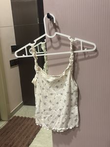 Floral Cami Top sleeveless hnm