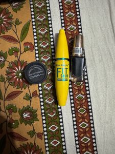 Combo Mascara Eyeliner Highlighter