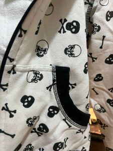 White And Black Jacket