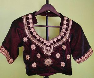 Bridal Velvet Blouse, New With Tag