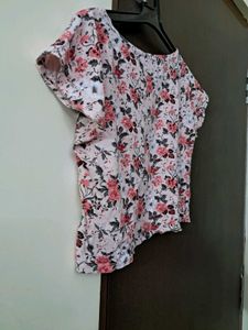 Floral Printed Crop Top