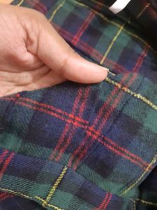 Korean Cute Miniskirt Checked Pattern