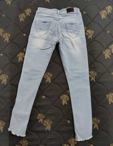 Light Wash Denim Jeans