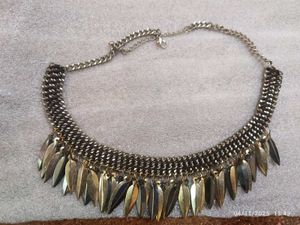 Stylish Silver statement Necklace
