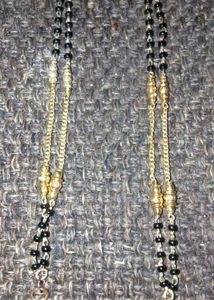 Artificial Mangalsutra And 8 Bangles