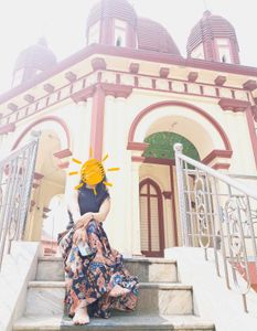 Taavi Kalamkari Print Ethnic Skirt
