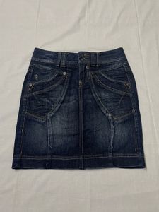 Y2k Denim Skirt