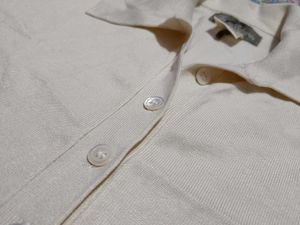 Vintage Cream Polo Shirt