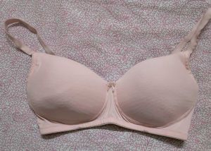 LIGHTLY PADDED BABY PINK BRA
