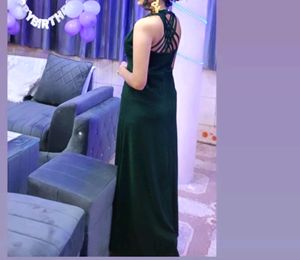 Shimmer Green Gown 💚