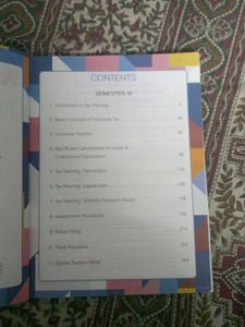 Corporate Tax Planning - B.Com Semester VI