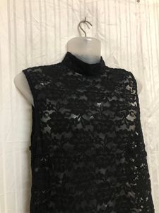 Black Lace Stylish Top